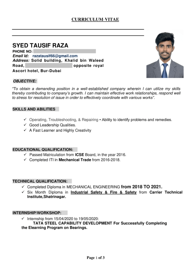 Syed Tausif Raza